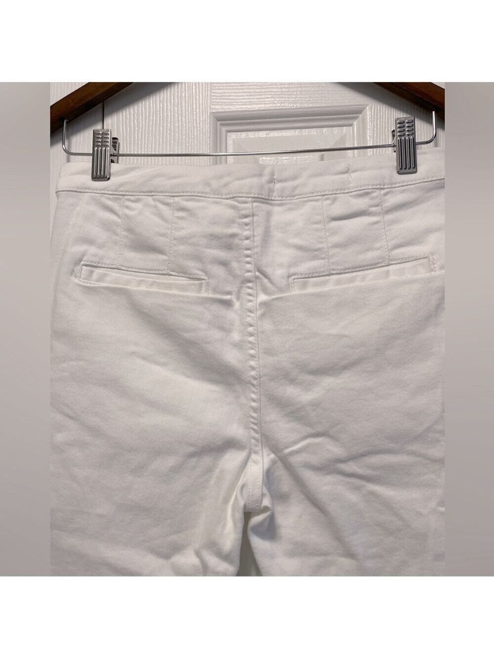 Anthropologie Pilcro and The LetterPress White High-Rise Denim Pants Leggings 27 - Picture 9 of 11